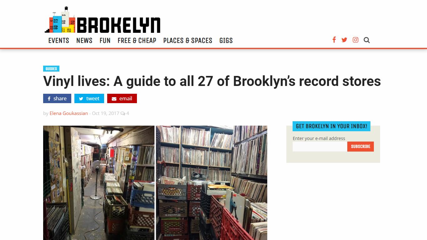 Vinyl lives: A guide to all 27 of Brooklyn’s record stores